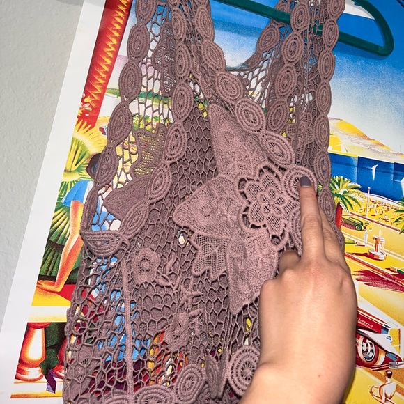 Pink boho over dress cardingan thing - Picture 3 of 3